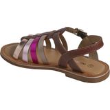 Vertbaudet Leren sandalen met gespen voor meisjes