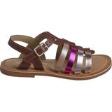 Vertbaudet Leren sandalen met gespen voor meisjes