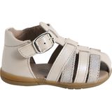 Merk - Model - Laarzen - Iriserend Beige - Leer