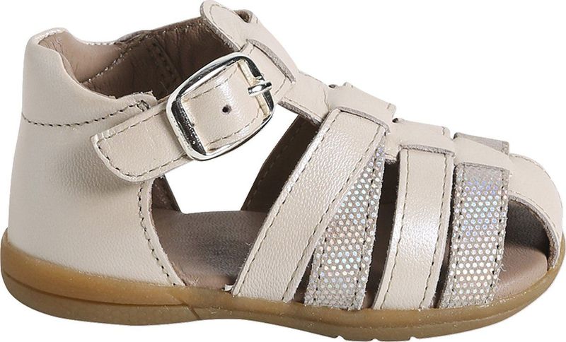 Merk - Model - Laarzen - Iriserend Beige - Leer