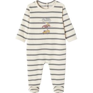 Boxpakje - Gestreept - Fleece - Auto - Antislip vanaf 9 maanden