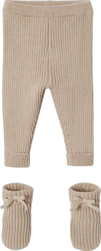 Vertbaudet Babyset met gebreide broek + sokjes