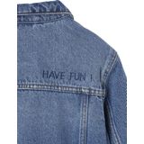 Vertbaudet - Denim Jasje - Jongens - 100% Katoen - Comfortabele Pasvorm