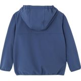 Vertbaudet - Fleece - Sportjack - Blauw - 96% Polyester, 4% Elastaan, Capuchon, 2 Ritszakken