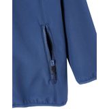 Vertbaudet - Fleece - Sportjack - Blauw - 96% Polyester, 4% Elastaan, Capuchon, 2 Ritszakken