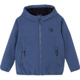 Vertbaudet - Fleece - Sportjack - Blauw - 96% Polyester, 4% Elastaan, Capuchon, 2 Ritszakken