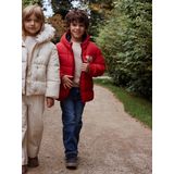 Donsjas - College-Stijl - Blauw - 100% Polyester - Waterafstotend