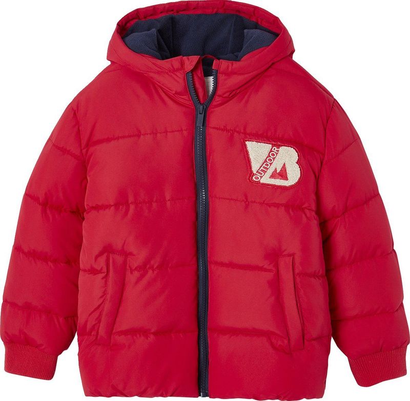 Donsjas - College-Stijl - Blauw - 100% Polyester - Waterafstotend