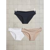 Slips - Set van 3 - Microvezel - Zacht - Lage Taille - Voor Aanstaande Moeders