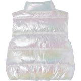 Vertbaudet Mouwloos donsjack met parelglanseffect voor meisjes