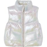 Vertbaudet Mouwloos donsjack met parelglanseffect voor meisjes