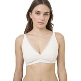 Vertbaudet - Set van 2 - Voedingsbeha's - Beige/Terracota - Katoen, Frameloos Ontwerp, Comfortabele Schouderbandjes