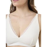 Vertbaudet - Set van 2 - Voedingsbeha's - Beige/Terracota - Katoen, Frameloos Ontwerp, Comfortabele Schouderbandjes