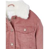 Vertbaudet - Meisjesjas - Fluweel - Imitatiebonten Voering - Tussenjas