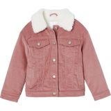 Vertbaudet - Meisjesjas - Fluweel - Imitatiebonten Voering - Tussenjas