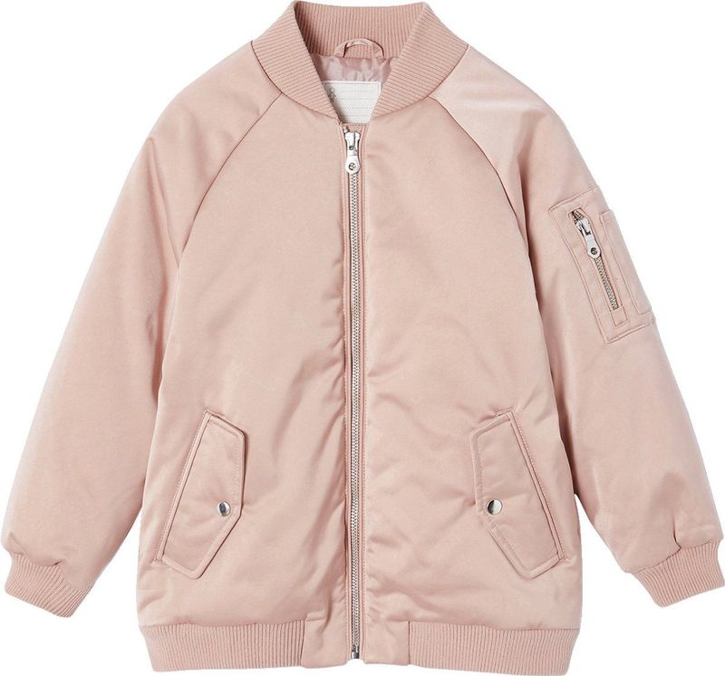 Jas - Bomber - Satijn - Meisjes - 100% Polyester