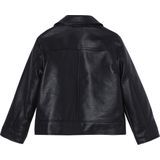 Leren meisjesjack - Zwart - Jasje voor Meisjes