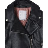 Leren meisjesjack - Zwart - Jasje voor Meisjes