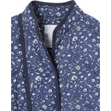 Gewatteerde Jas - Bloemenprint - 100% Viscose Bovenkant - Sherpa Voering