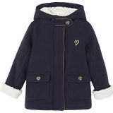 Jas - Capuchon - Marine - Gerecycled Polyester - Meisjes