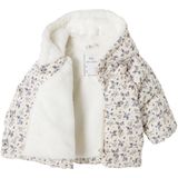 Vertbaudet - Asymmetrisch Donsjack - Baby - Roze - Gevoerd met Imitatiebont