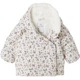 Vertbaudet - Asymmetrisch Donsjack - Baby - Roze - Gevoerd met Imitatiebont