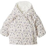 Vertbaudet - Asymmetrisch Donsjack - Baby - Roze - Gevoerd met Imitatiebont