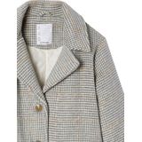 Vertbaudet - Meisjesjas - Ruitjes - Wol - 65% Polyester, 29% Wol, 100% Polyester Voering