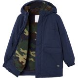 Parka - Camouflage - Polyester/Katoen - Jongens met Capuchon