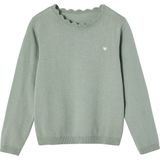 Basics - Meisjestrui - Groengrijs - 70% Katoen, 30% Polyamide - Personaliseerbaar met Borduursel