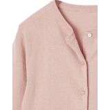 Vertbaudet Meisjesvest Basics van fijn breisel