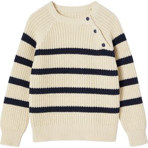 Jongenstrui - Gebleekte Strepen - Tricot - 50% Katoen 50% Acryl