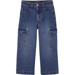 Vertbaudet Wijde cargojeans meisjes
