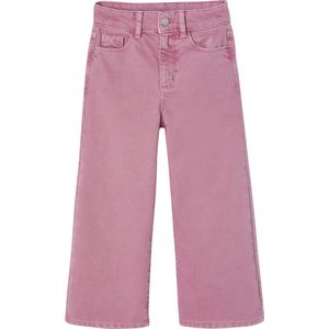 Wijde meisjesbroek oudroze
