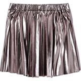 Plooirok - Glanzend - Lamé - Zwart - 63% Polyester, 24% Viscose, 8% Metaalvezel, 5% Elastaan