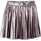 Plooirok - Glanzend - Lamé - Zwart - 63% Polyester, 24% Viscose, 8% Metaalvezel, 5% Elastaan