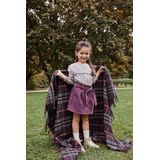 Paperbag - Rok - Marineblauw - Katoen - Plissé Style