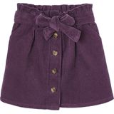 Paperbag - Rok - Marineblauw - Katoen - Plissé Style