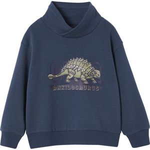 Vertbaudet Sweater met snoodkraag en print