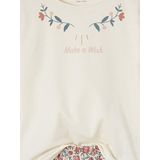 Pyjama's - Set van 2 - Blauw en Ecru - 100% Katoen