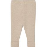 Tricot meegroeilegging baby gemêleerd beige