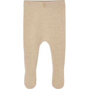 Vertbaudet Tricot babybroekje met voetjes katoen/wol