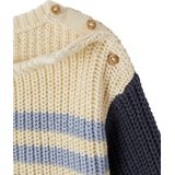 Vertbaudet - Kleurrijk Gestreepte Schoudertrui - Voor Jongens