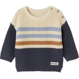 Vertbaudet - Kleurrijk Gestreepte Schoudertrui - Voor Jongens