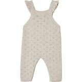 Vertbaudet Tuinbroek van tricot baby' met schouderbandje en ruches