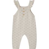 Vertbaudet Tuinbroek van tricot baby' met schouderbandje en ruches