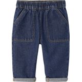 Babyjeans - Ongewassen Denim - Elastische Taille