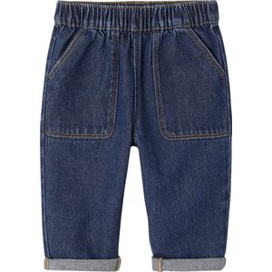 Babyjeans - Ongewassen Denim - Elastische Taille