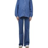 Vertbaudet - Wijde Zwangerschapsjeans - Denim - Enkellengte - 5-pocketmodel