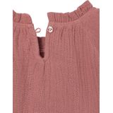 Jurkje - Ruches - Katoen - Licht Reliëf - Lange Mouwen